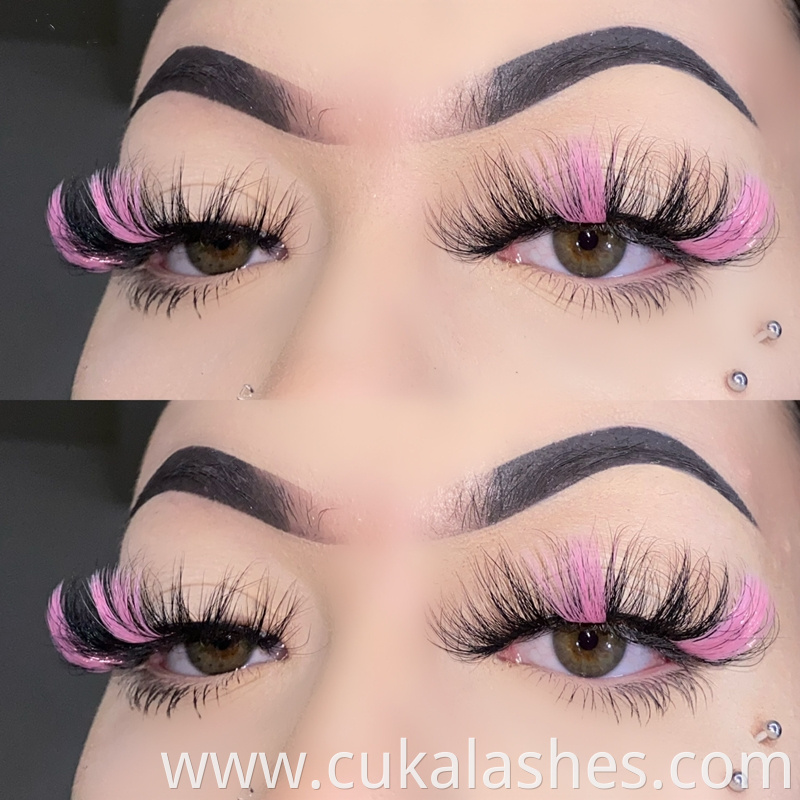 Pink Mink Eyelashes